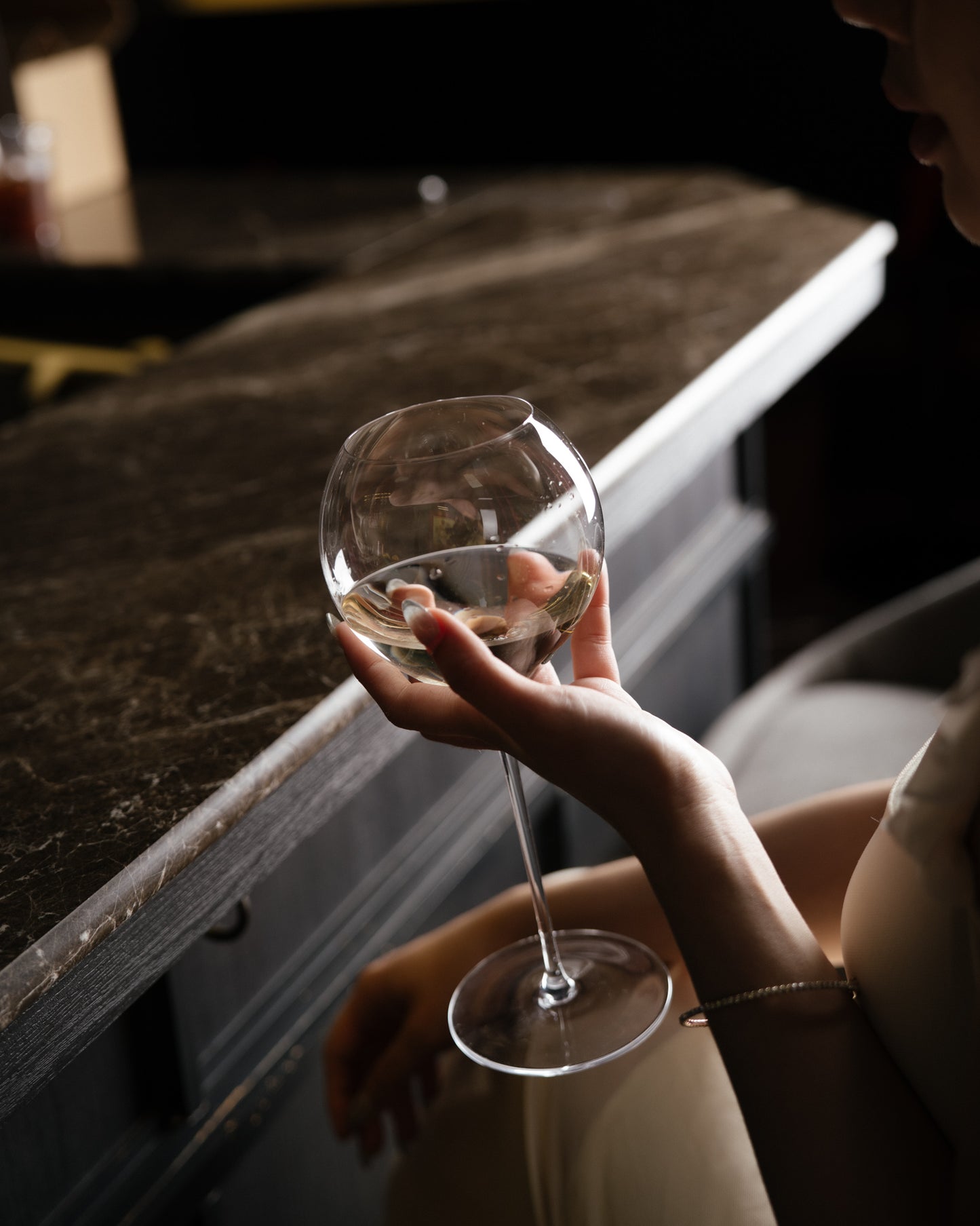 WG014 | Wine Glass No 14 | Bubble Shaped